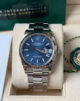 Rolex Datejust Blue Motif Oyster 36mm 2022