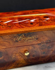 Breguet Uhrenbox Aufbewahrungsbox Holzmaserung rechteckig - MANG - LUXURY - Breguet