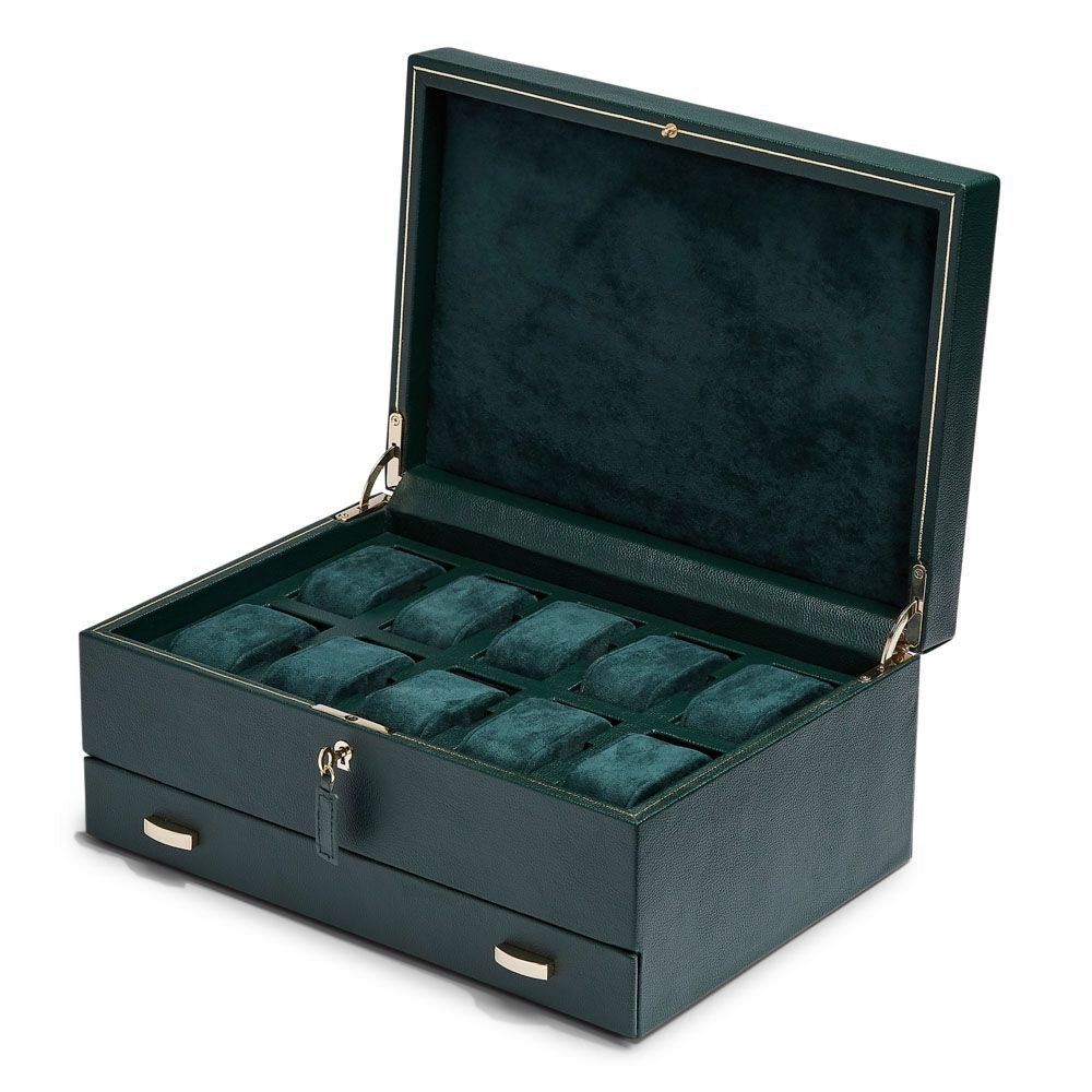 British Racing 10 - Teilige Uhrenbox mit Aufbewahrung 792841 - MANG - LUXURY - Wolf