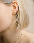 MAMAN HERZ OHRRING 18 KARAT GELBGOLD - MANG - LUXURY - Maman et Sophie