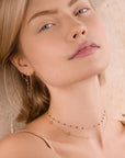 MAMAN HERZEN HALSKETTE 18KT - MANG - LUXURY -