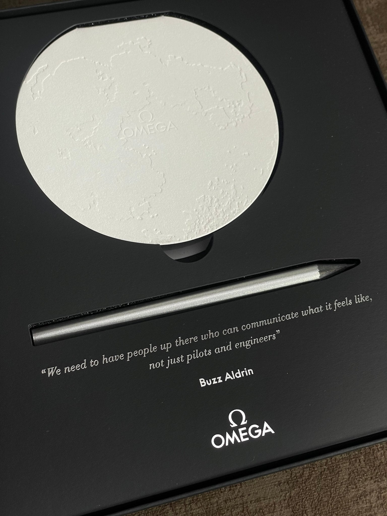 Omega Buzz Aldrin Notizblock - MANG - LUXURY - Mang - luxury