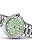 Oris Aquis Date Damen MOP Green 01 733 7770 4157 - 07 8 18 05P - MANG - LUXURY - ORIS