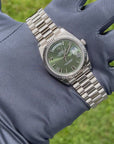 Rolex Day-Date 40 Olive Dial 228239 Weißgold