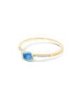 RING DANCING AZURE - MANG - LUXURY - Nanis