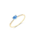 RING DANCING AZURE - MANG - LUXURY - Nanis