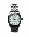Rolex Datejust 31 Stahl / Weissgold Roman Dial Oyster Perpetual Ref. 68274 - MANG - LUXURY - Rolex