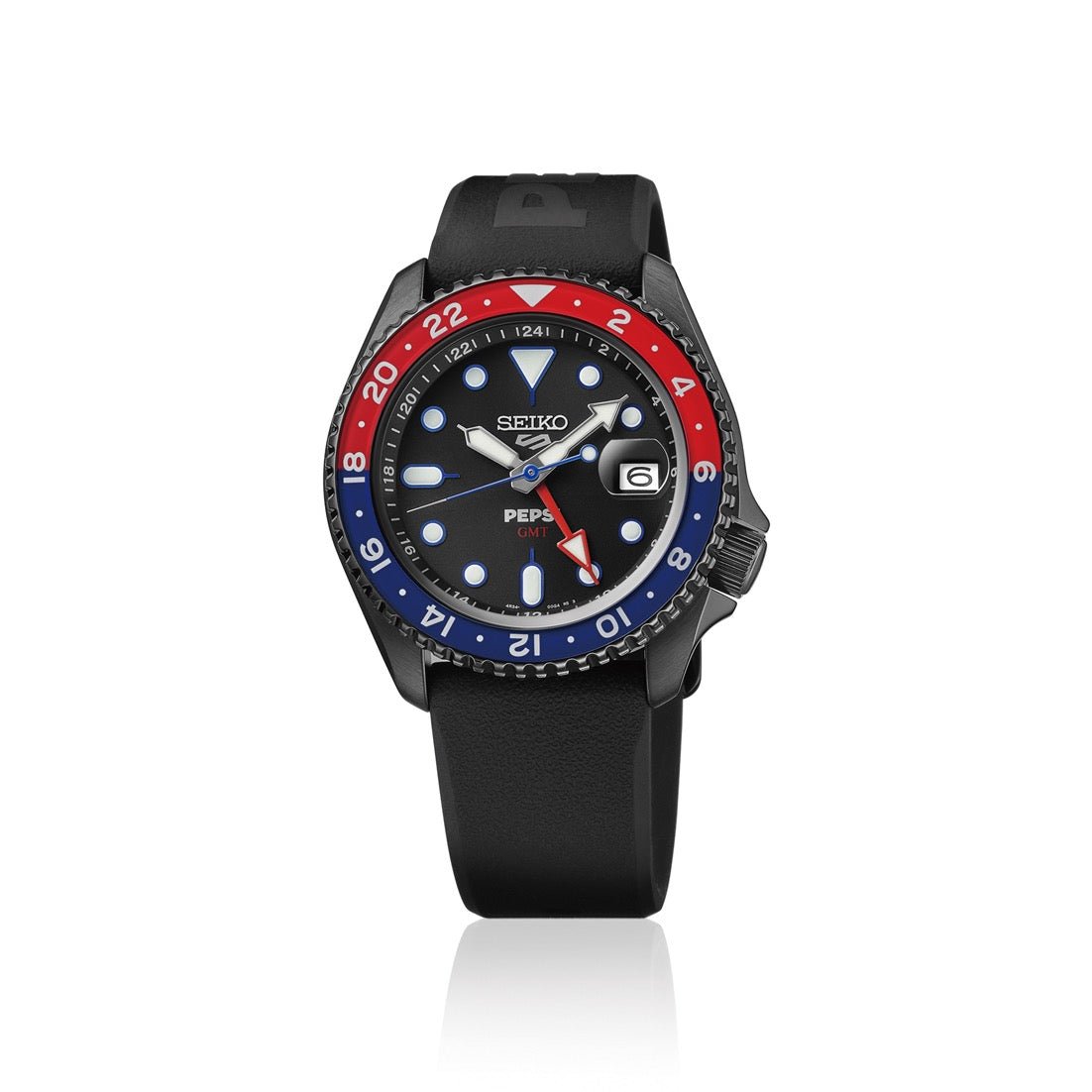 Seiko 5 Sports SKX Series GMT PEPSI® Limited Edition SSK047K1 *bald verfügbar - MANG - LUXURY - Seiko