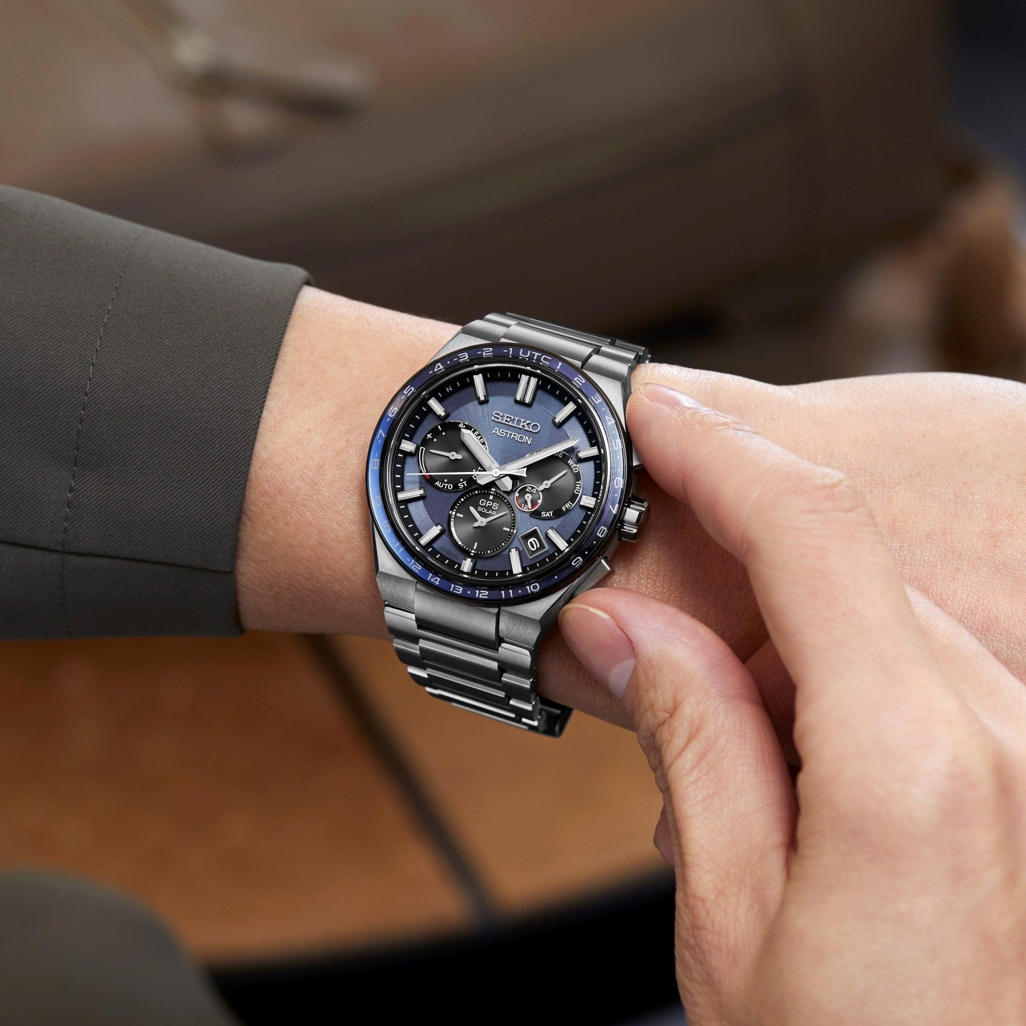 Seiko Astron Blue Dial SSH109J1 - MANG - LUXURY - Seiko