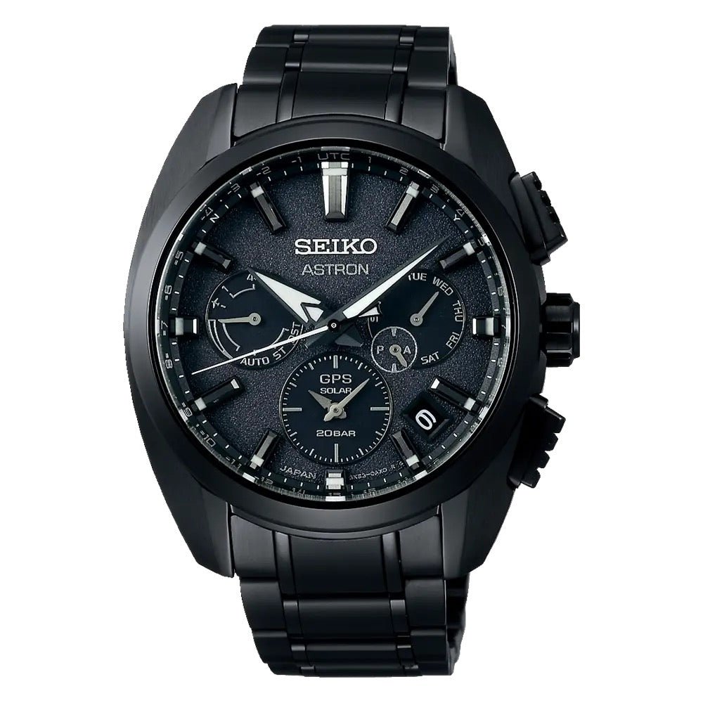 Seiko Astron GPS Solar Dual Time 5x Sport Titanium SSH069J1 - MANG - LUXURY - Seiko