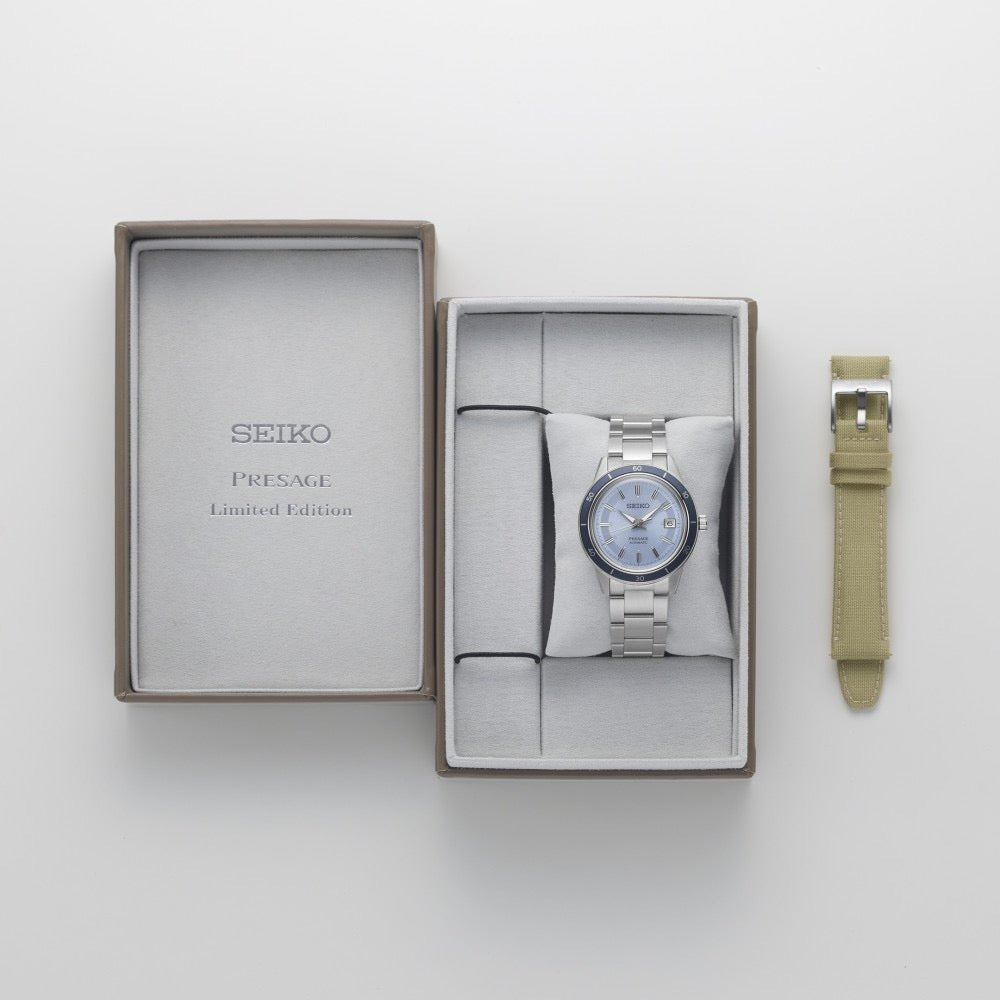 Seiko PRESAGE SRPL19J1 AUTOMATIK 3 ZEIGER LIMITED EDITION - MANG - LUXURY - Seiko