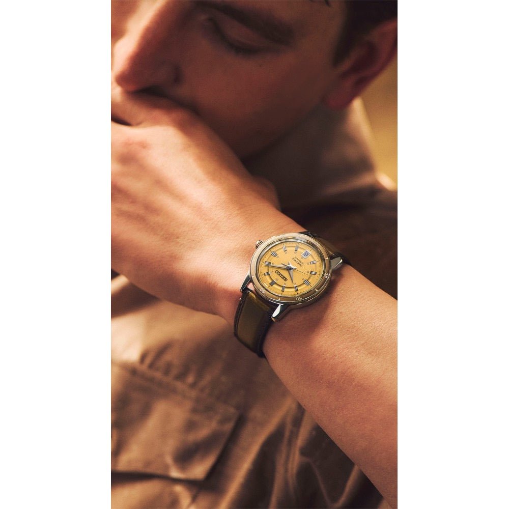 SEIKO PRESAGE SRPL75J1 AUTOMATIK 3 ZEIGER - MANG - LUXURY - Seiko