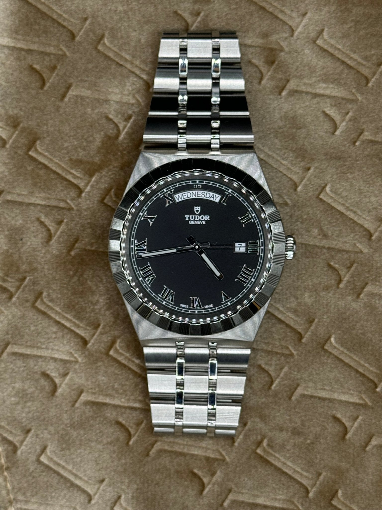 Tudor Royal 41 28600 Edelstahl Automatikuhr 41mm Schwarz | MANG-LUXURY