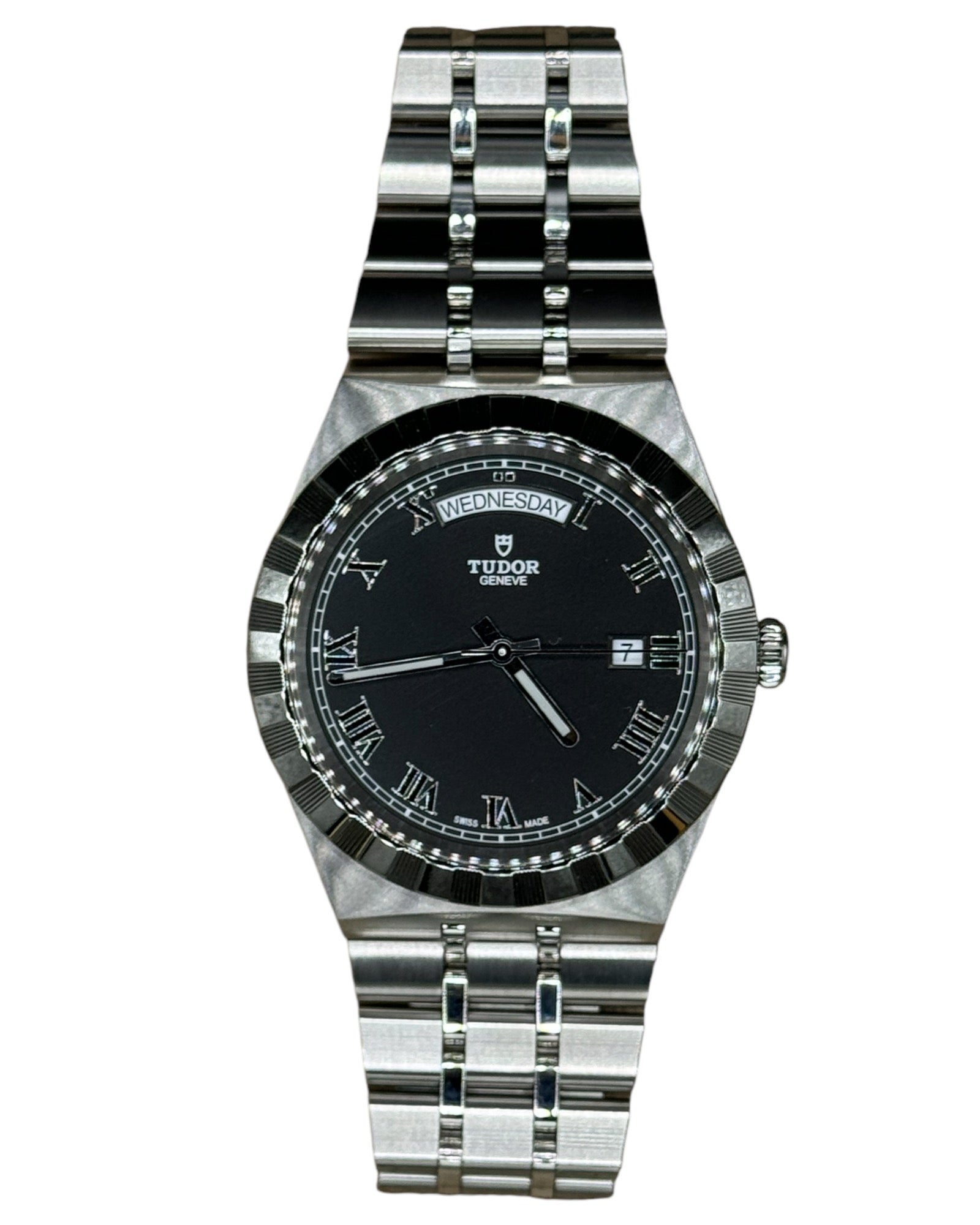 Tudor Royal 41 28600 Edelstahl Automatikuhr 41mm Schwarz | MANG-LUXURY