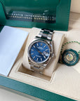Rolex Datejust Blue Motif Oyster 36mm 2022