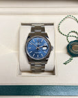 Rolex Datejust Blue Motif Oyster 36mm 2022