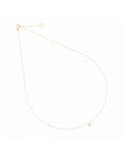 DIAMANT HALSKETTE 0,10 KARAT GELBGOLD - MANG - LUXURY - Maman et Sophie