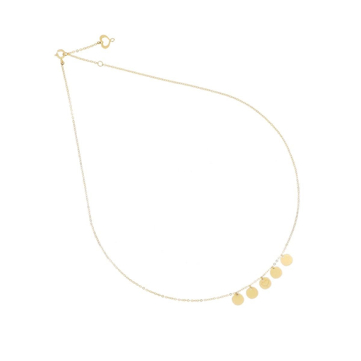 ELENA halskette aus 18 karat Gelbgold - MANG - LUXURY - Maman et Sophie