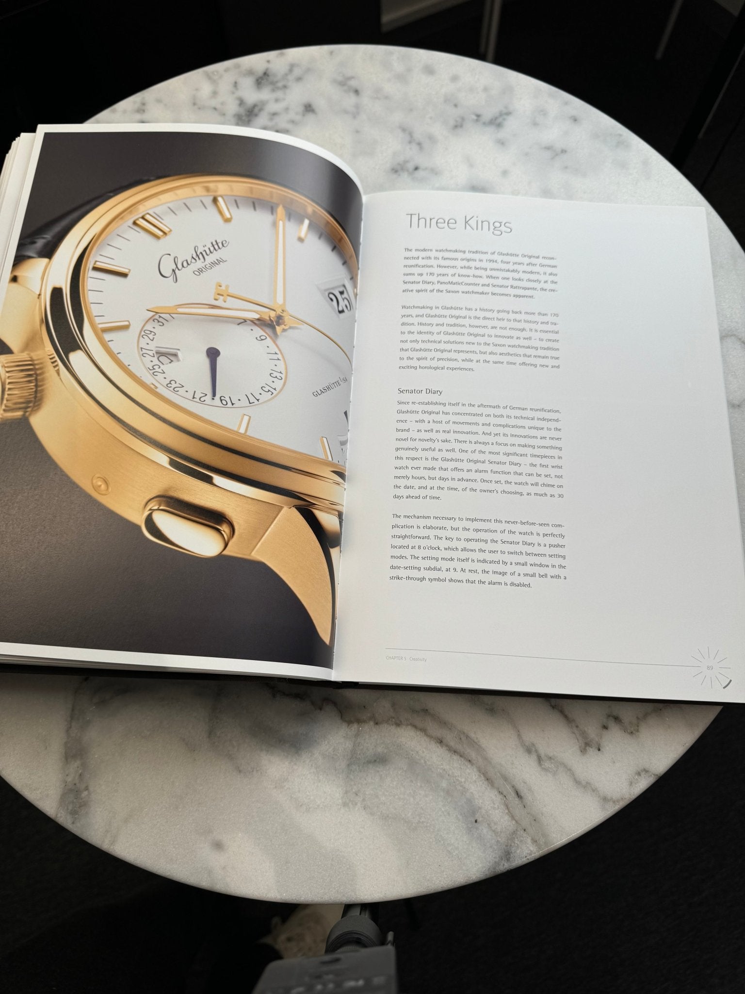 Glashütte Original Book Impressions - MANG - LUXURY - Mühle Glashütte