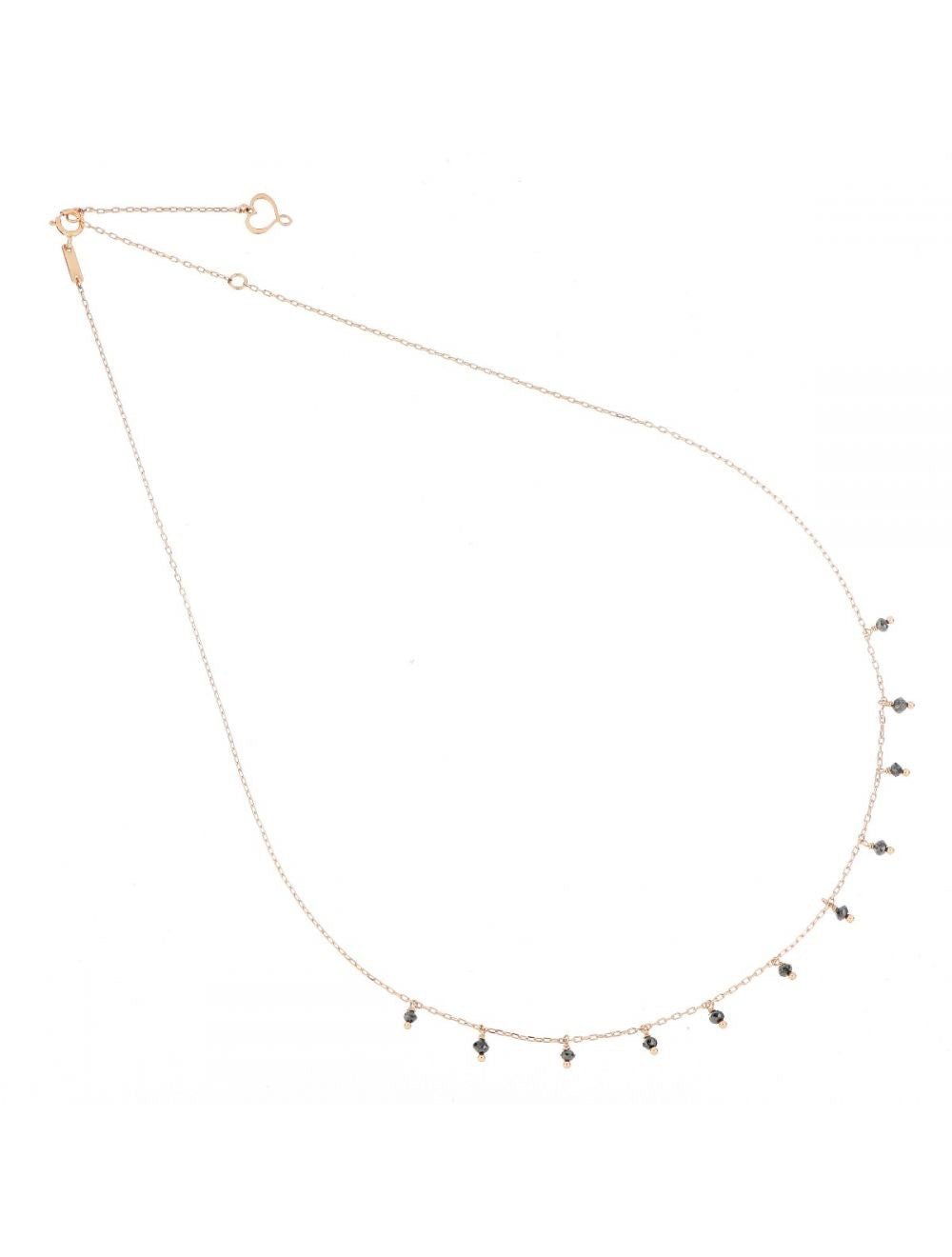 HALSKETTE MIT 11 ANHÄNGER - DIAMANTEN 18 KARAT ROSEGOLD - MANG - LUXURY - Maman et Sophie