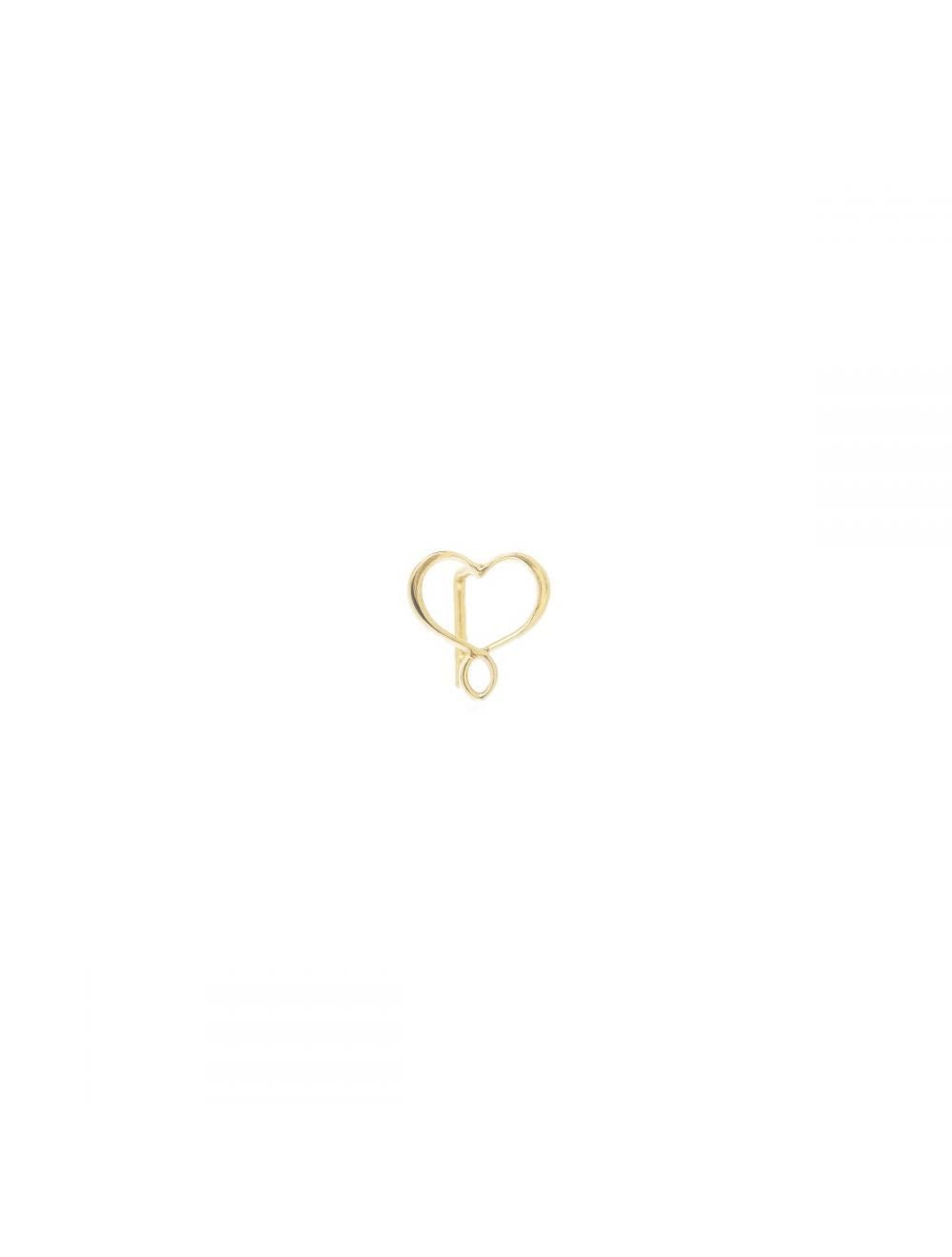 MAMAN HERZ OHRRING 18 KARAT GELBGOLD - MANG - LUXURY - Maman et Sophie