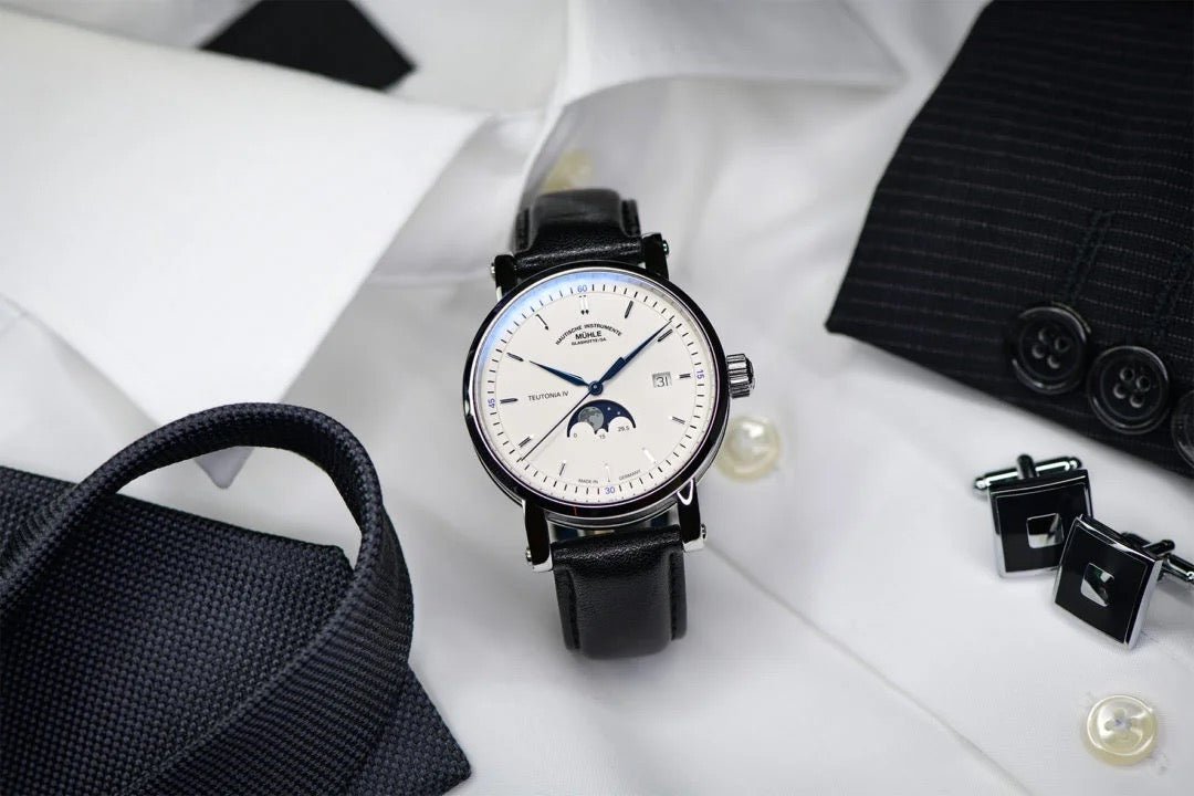 Mühle Glashütte Teutonia IV Mondphase M1 - 44 - 05 - LB - MANG - LUXURY - Mühle Glashütte