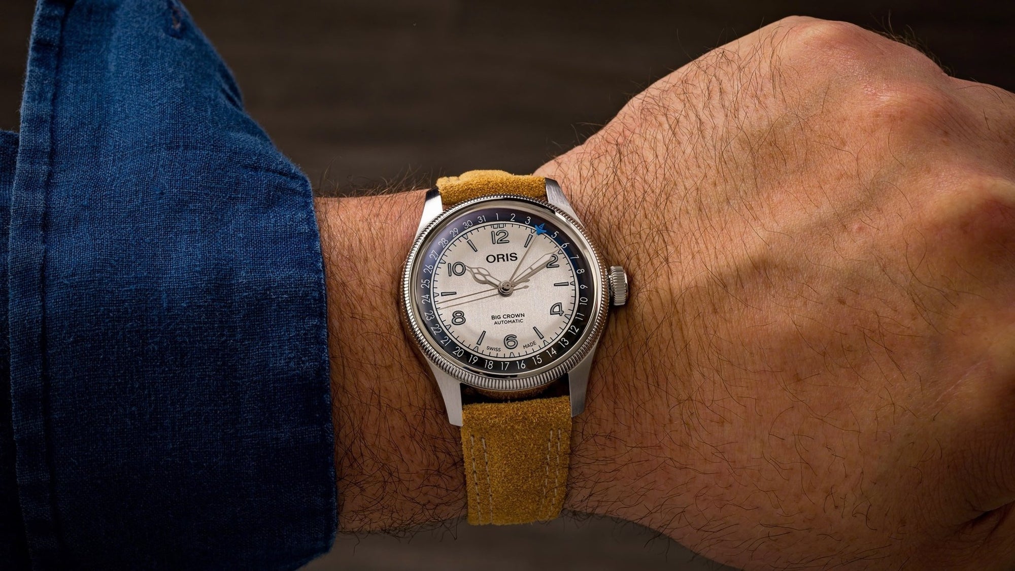 ORIS BIG CROWN LOU GEHRIG LIMITED EDITION 01 754 7785 4091-SET - MANG-LUXURY - Oris