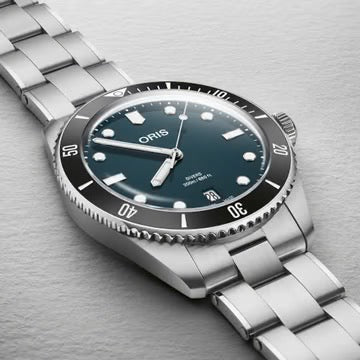 Oris Divers Date Blue Dial - MANG - LUXURY - MANG - LUXURY