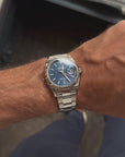 Rolex Datejust Blue Motif Oyster 36mm 2022