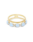 RING DANCING AZURE - MANG - LUXURY - Nanis