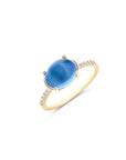 RING DANCING AZURE - MANG - LUXURY - Nanis