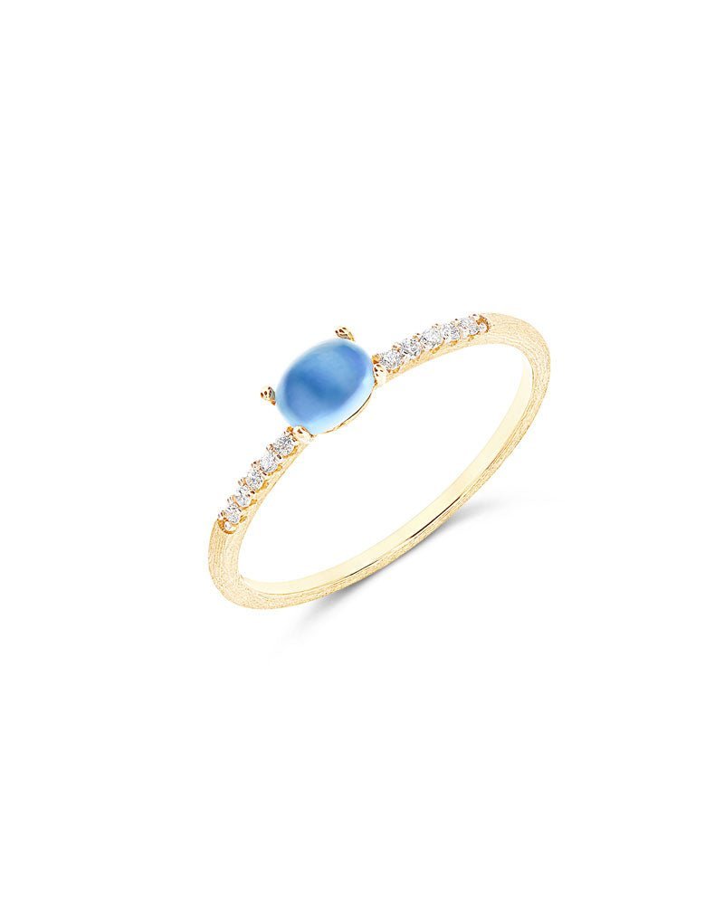 RING DANCING AZURE - MANG - LUXURY - Nanis