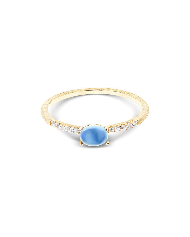 RING DANCING AZURE - MANG - LUXURY - Nanis
