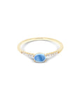 RING DANCING AZURE - MANG - LUXURY - Nanis