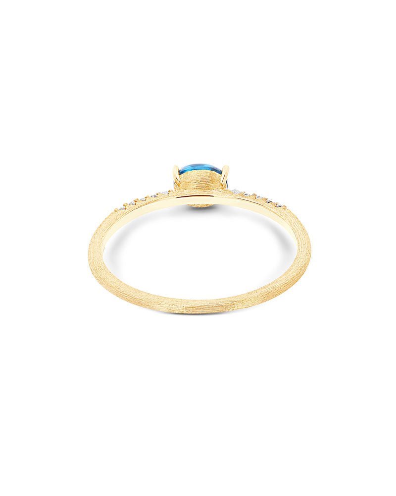 RING DANCING AZURE - MANG - LUXURY - Nanis