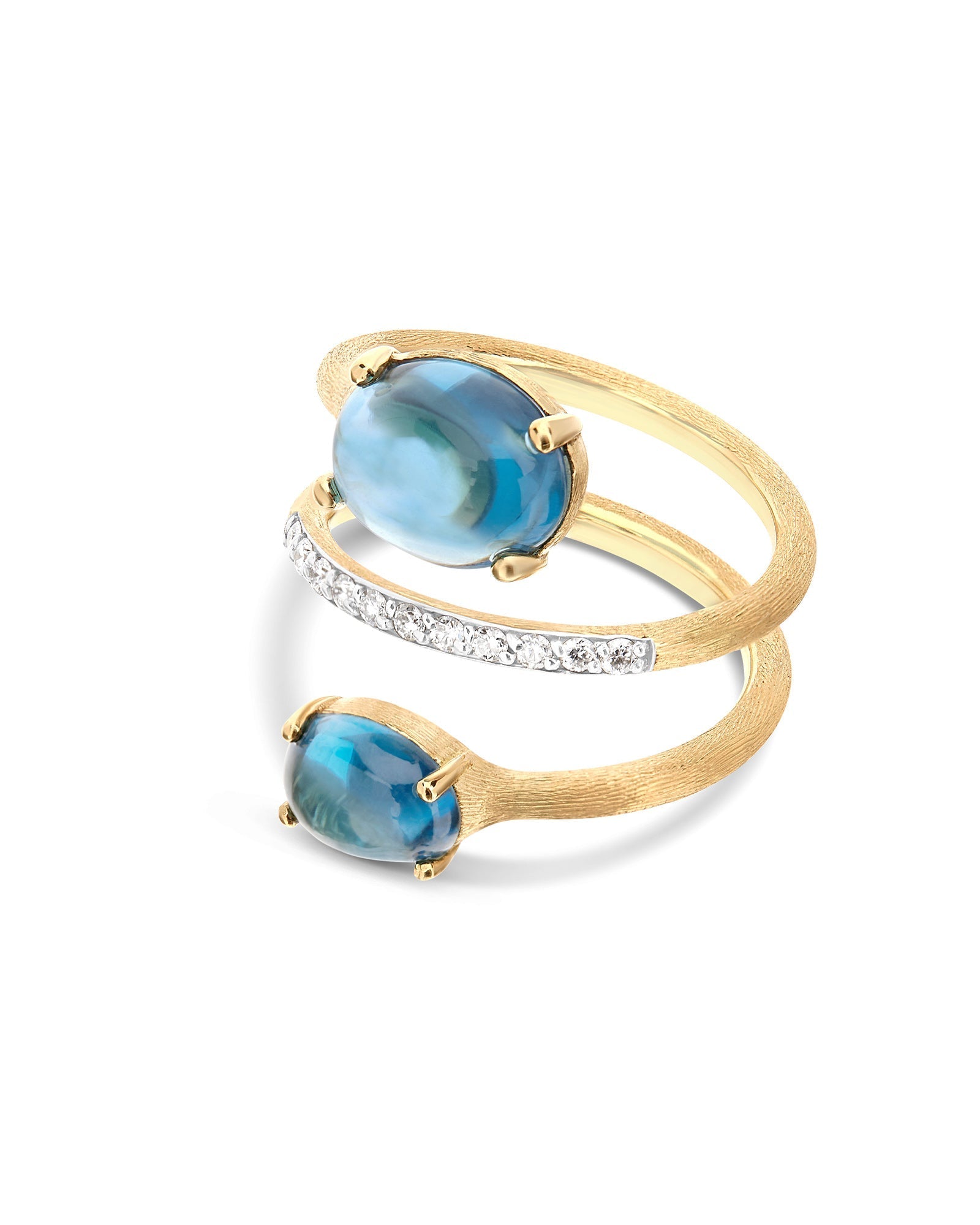 RING DANCING AZURE - MANG - LUXURY - Nanis
