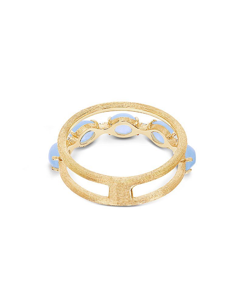 RING DANCING AZURE - MANG - LUXURY - Nanis