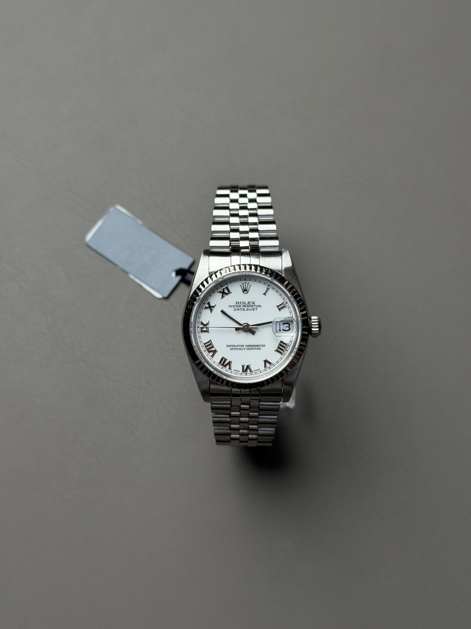 Rolex Datejust 31 Stahl / Weissgold Roman Dial Oyster Perpetual Ref. 68274 - MANG - LUXURY - Rolex