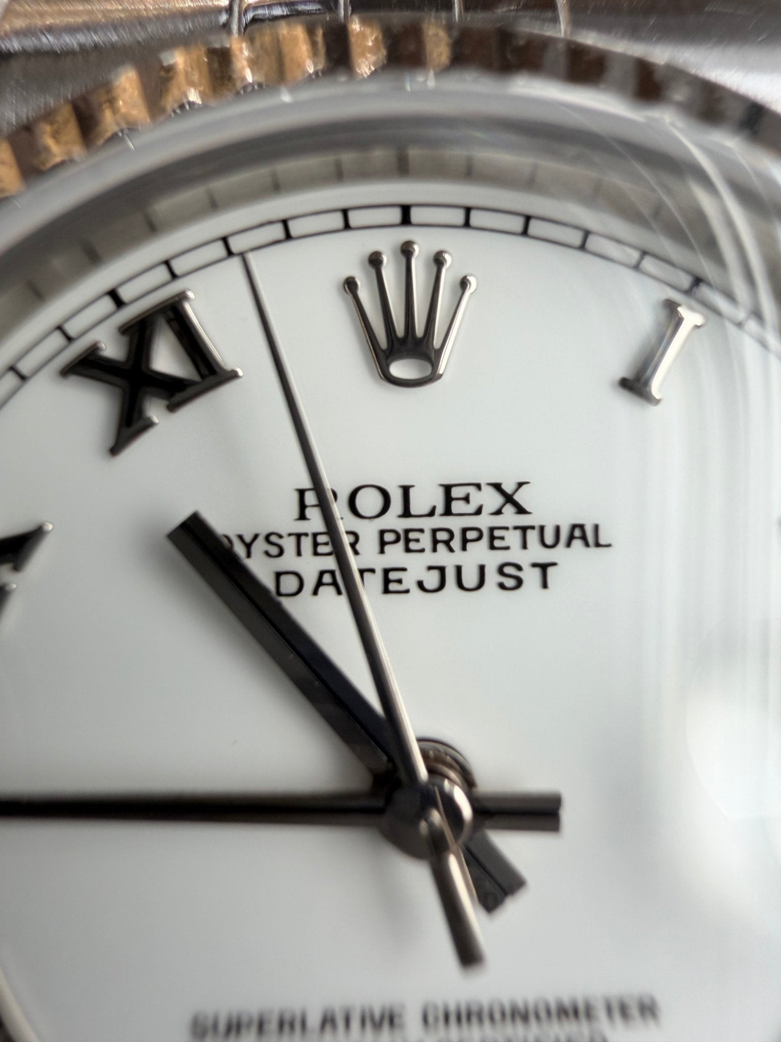 Rolex Datejust 31 Stahl / Weissgold Roman Dial Oyster Perpetual Ref. 68274 - MANG - LUXURY - Rolex