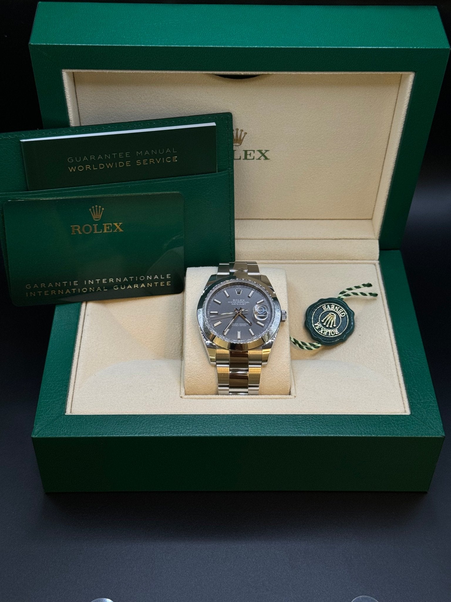 Rolex Datejust 41 Rohdium 126300 - MANG - LUXURY - Rolex