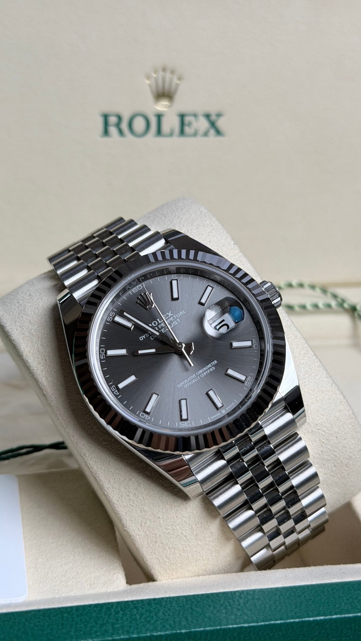Rolex Datejust 41 Silver Dial 126334 - MANG - LUXURY - Rolex