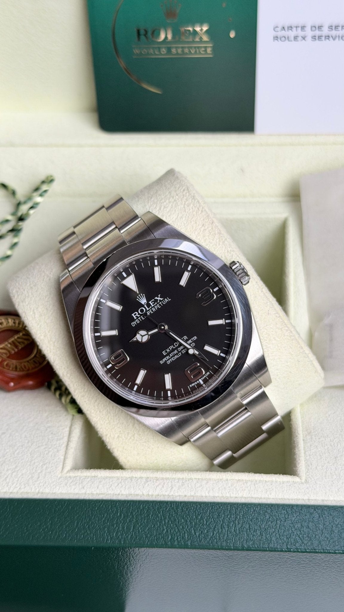 Rolex Explorer I Ref. 214270 Oystersteel - MANG - LUXURY - Rolex
