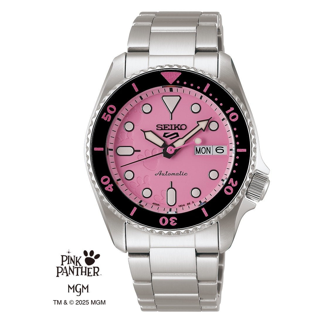 Seiko 5 Sports SKX Series Pink Panther Limited Edition SRPM07K1 ( BALD VERFÜGBAR ) - MANG - LUXURY - Seiko