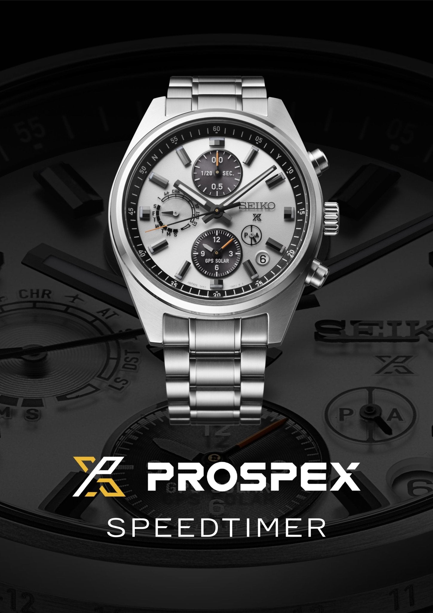 Seiko Prospex Speedtimer Solar GPS SSH165J1 - MANG - LUXURY - Seiko