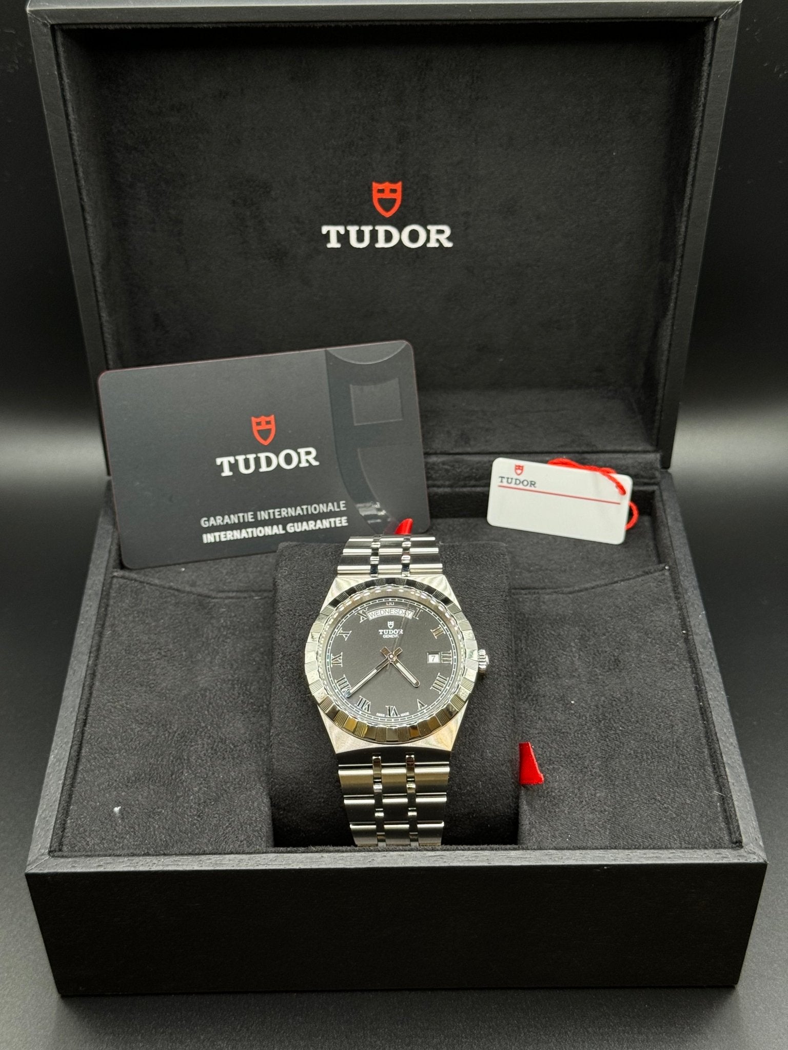 Tudor Royal 41 28600 Edelstahl Automatikuhr 41mm Schwarz | MANG-LUXURY