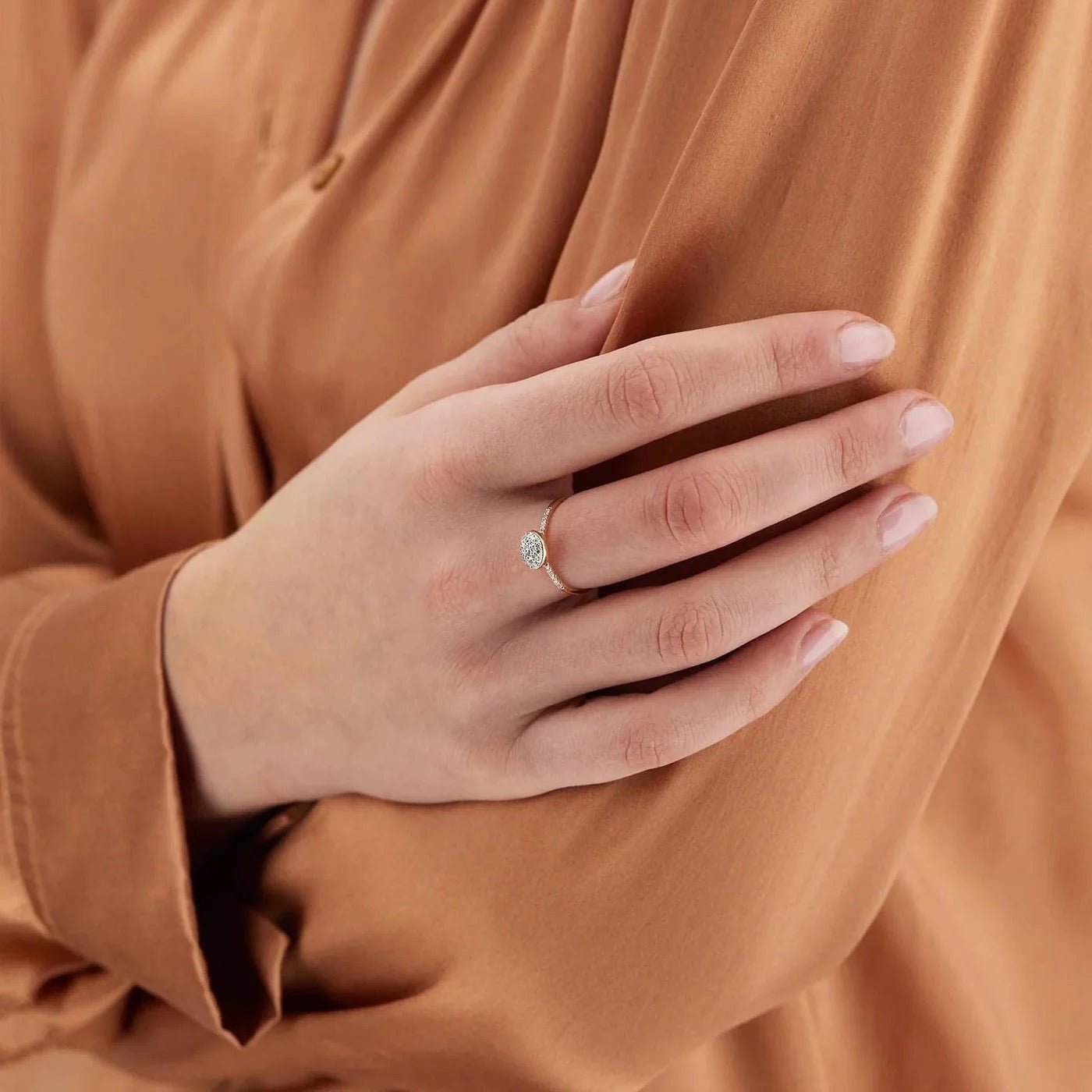 VERLOBUNGSRING "DANCING ÉLITE" Sunset - MANG - LUXURY - Nanis